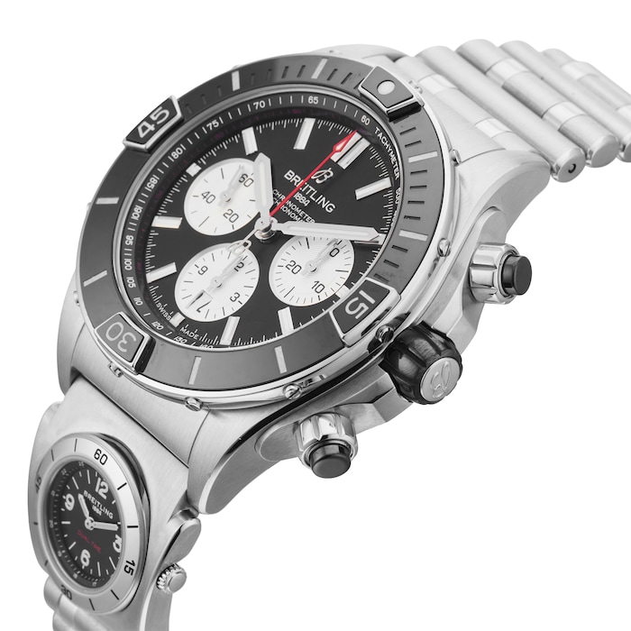 Pre-Owned Breitling Super Chronomat B01 UTC 44mm Stainless Steel
