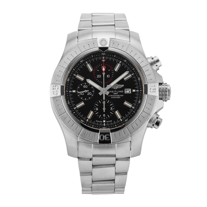 Pre-Owned Breitling Super Avenger Chronograph 48 Stainless Steel  A13375101B1A1