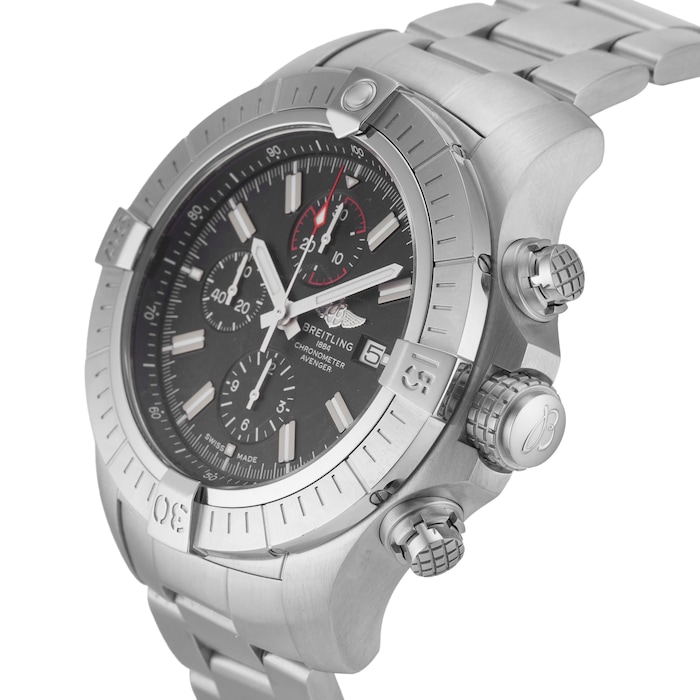 Pre-Owned Breitling Super Avenger Chronograph 48 Stainless Steel A13375101B1A1