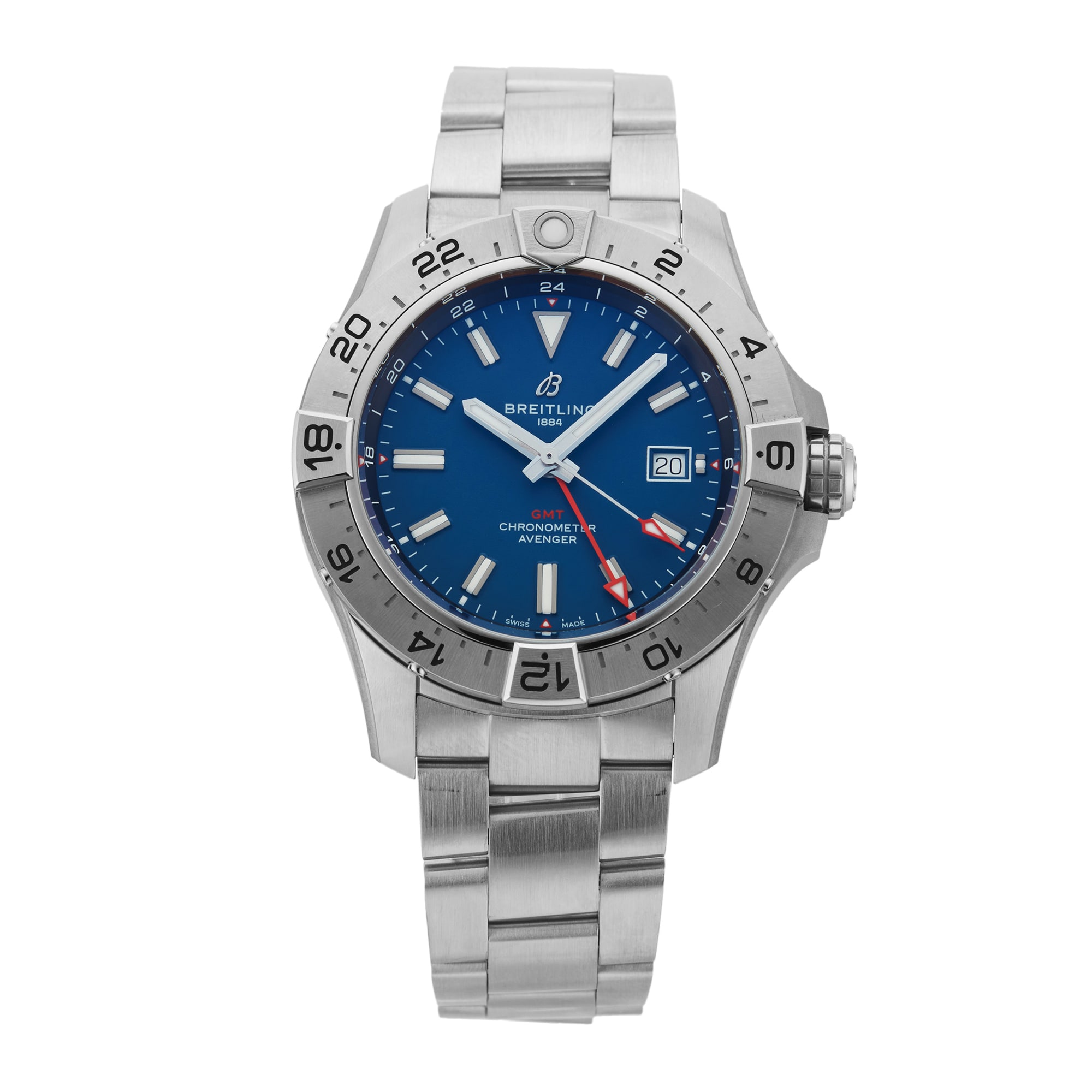 Avenger Automatic GMT 44mm Stainless Steel