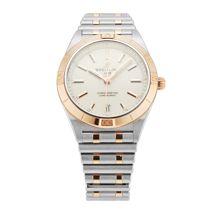 Pre-Owned Breitling Chronomat Automatic 36MM Stainless Steel and Rose Gold