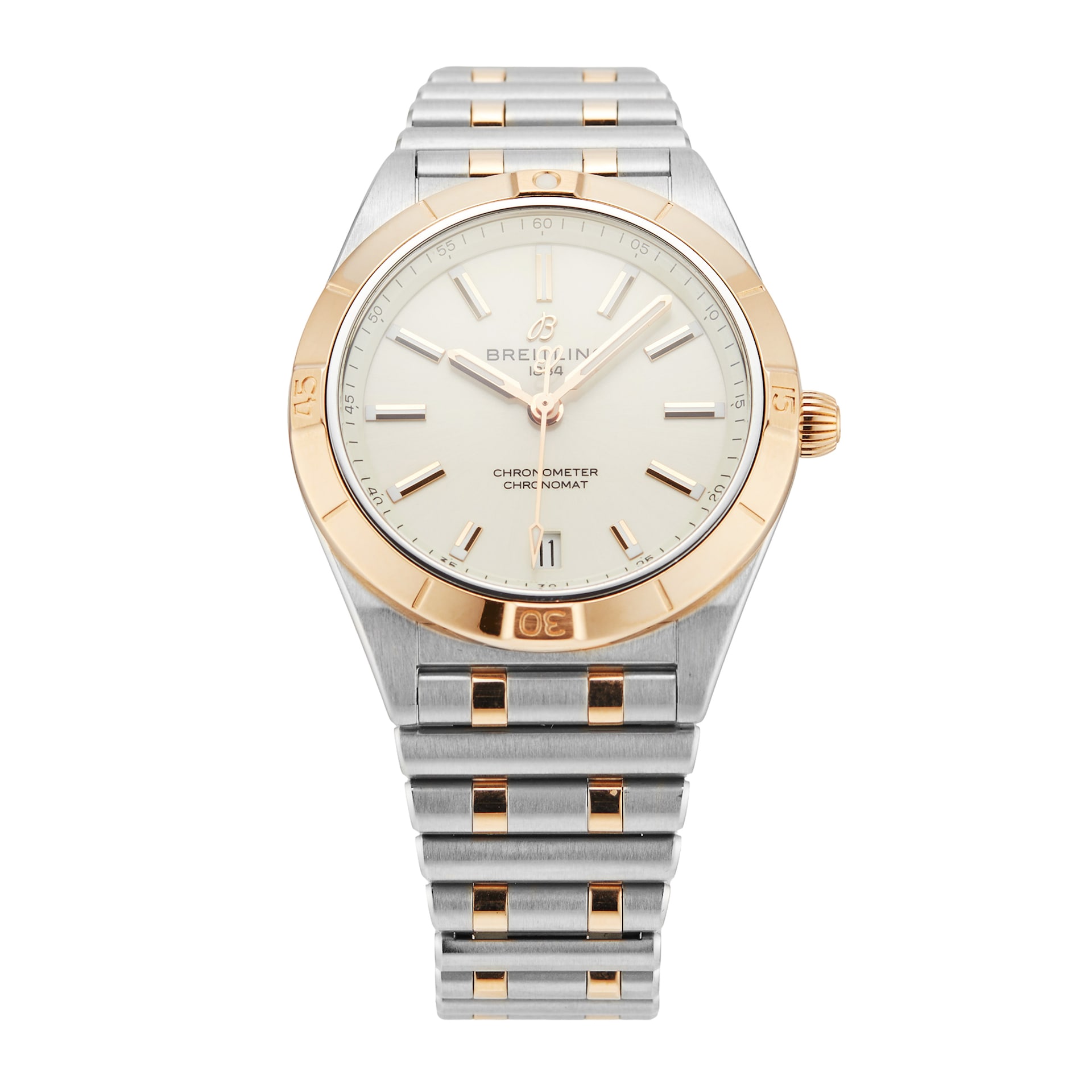 Pre-Owned Breitling Chronomat Automatic 36MM Stainless Steel and Rose Gold