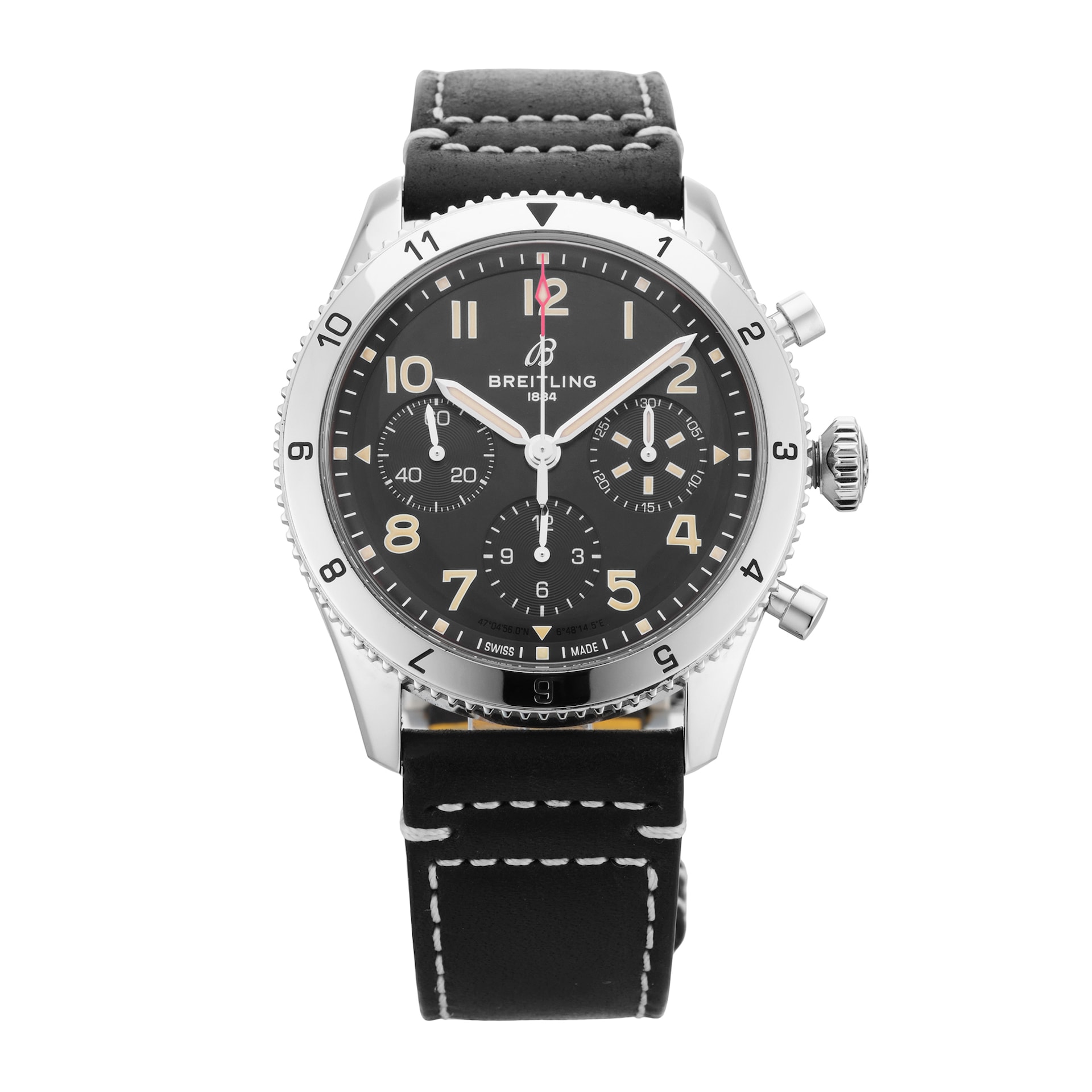 Pre-Owned Breitling Classic Avi Chronograph P-51 Mustang 40mm Stainless Steel