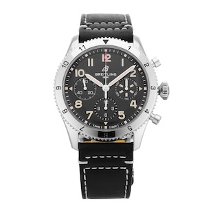 Pre-Owned Breitling Classic Avi Chronograph P-51 Mustang 40mm Stainless Steel