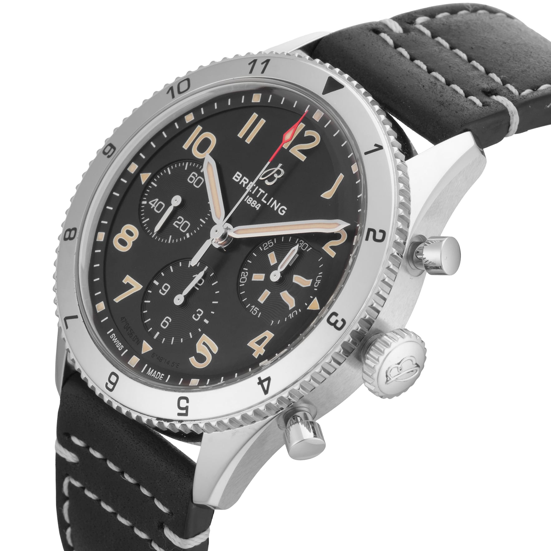 Pre-Owned Breitling Classic Avi Chronograph P-51 Mustang 40mm Stainless Steel
