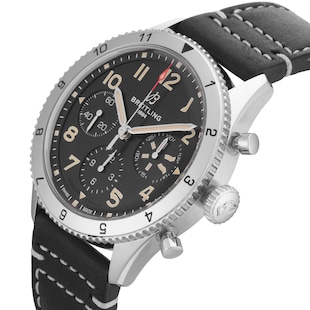 Pre-Owned Breitling Classic Avi Chronograph P-51 Mustang 40mm Stainless Steel