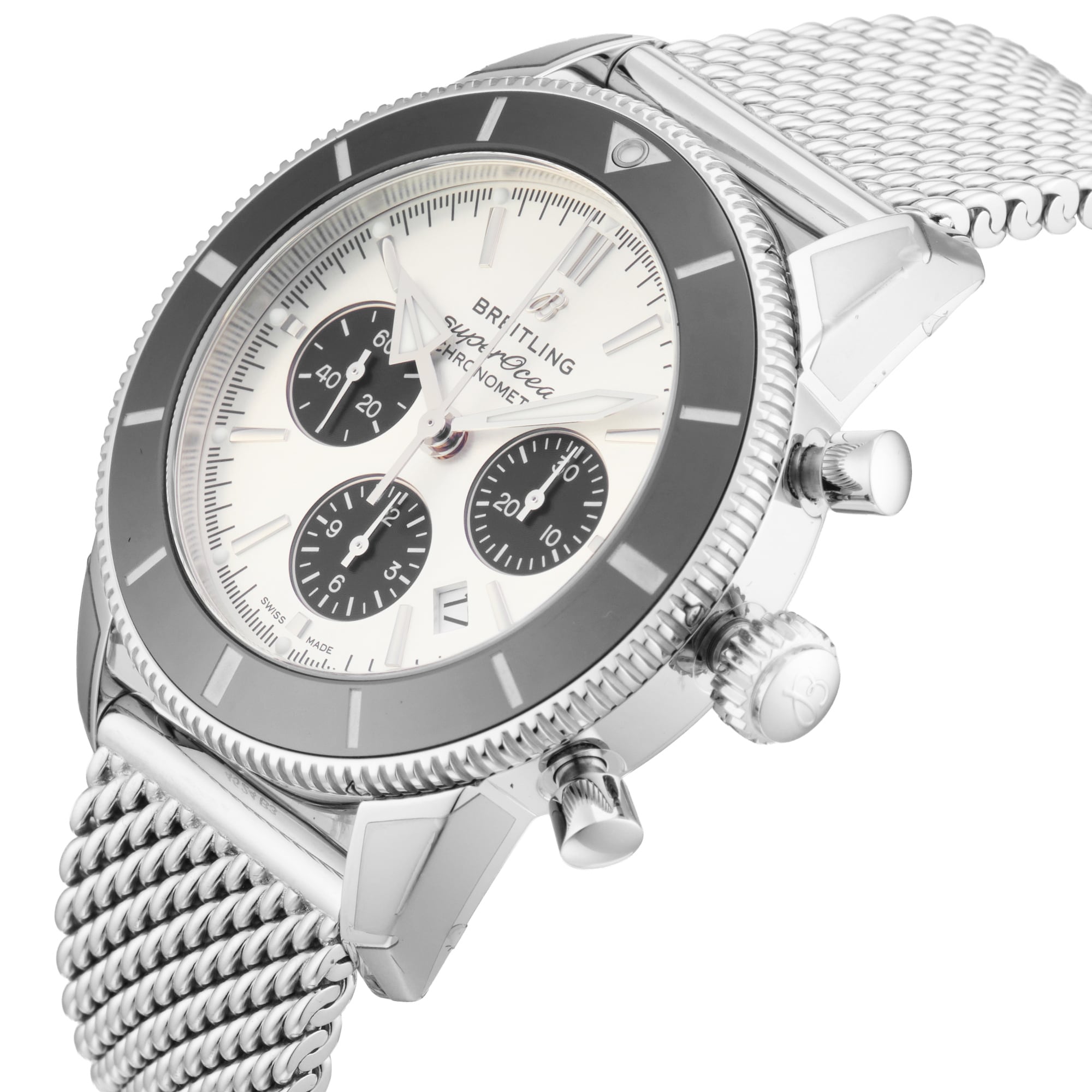 Pre-Owned Breitling Superocean Heritage B01 Chronograph 44mm Stainless Steel