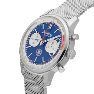 Pre-Owned Breitling Top Time B01 Shelby Cobra 41mm Stainless Steel