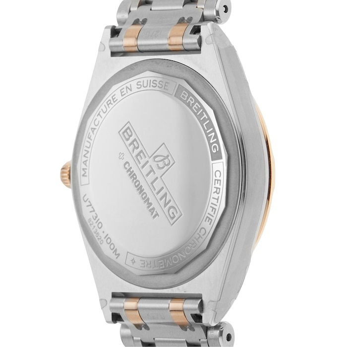 Pre-Owned Breitling Chronomat 32, Stainless Steel and Rose Gold