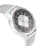 Pre-Owned Breitling Transocean Chronograph Unitime 46mm Stainless Steel