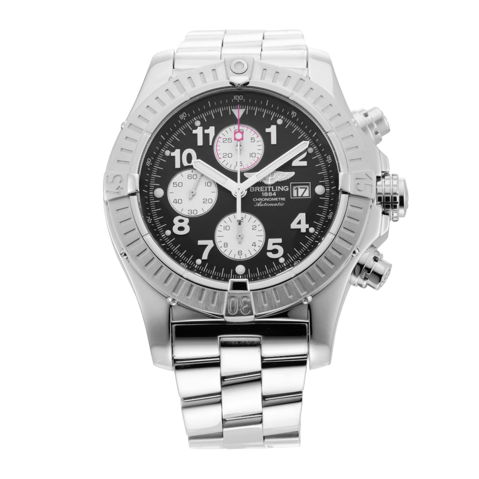 Pre-Owned Breitling Super Avenger 48mm Stainless Steel