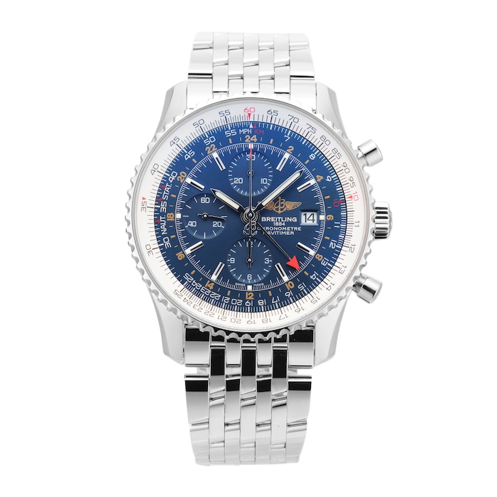 Pre-Owned Breitling Navitimer World 46mm Stainless Steel