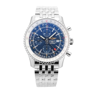 Pre-Owned Breitling Navitimer World 46mm Stainless Steel
