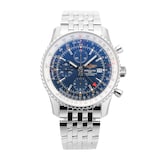 Pre-Owned Breitling Navitimer World 46mm Stainless Steel