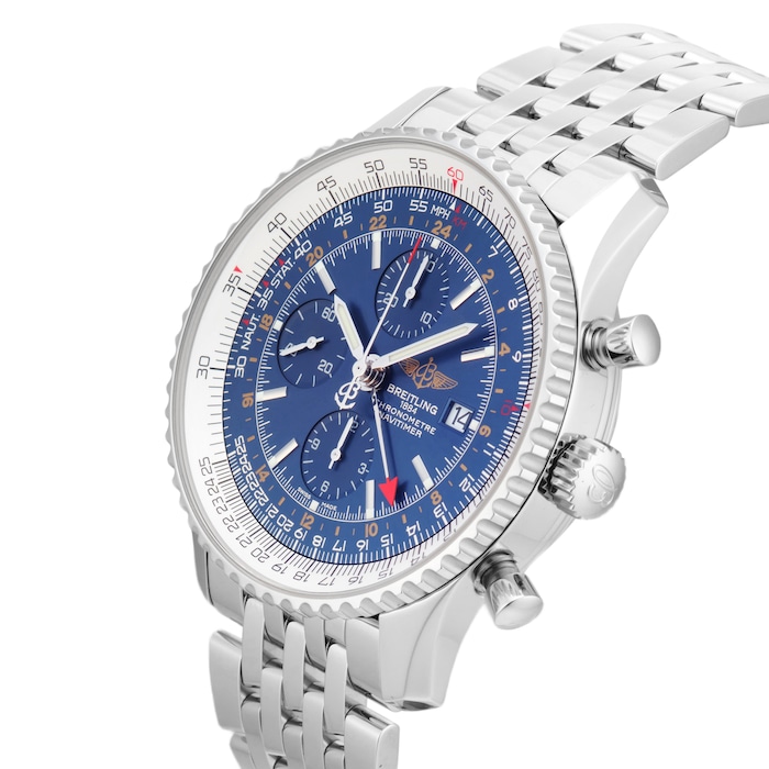Pre-Owned Breitling Navitimer World 46mm Stainless Steel