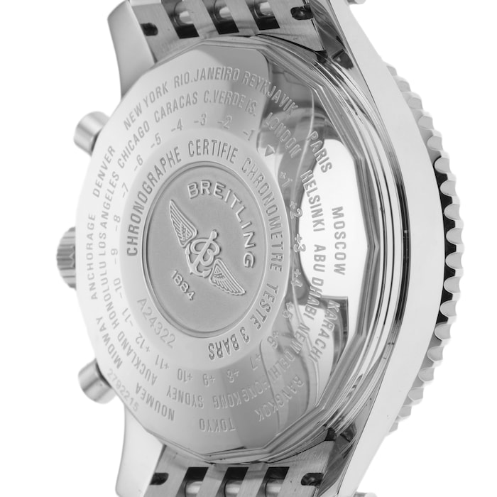 Pre-Owned Breitling Navitimer World 46mm Stainless Steel