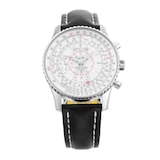 Pre-Owned Breitling Montbrillant Datora 43mm Stainless Steel