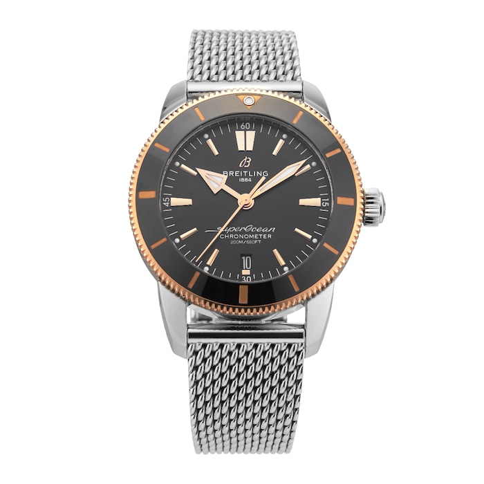 Pre-Owned Breitling Superocean Heritage B20 44mm Stainless Steel and Rose Gold