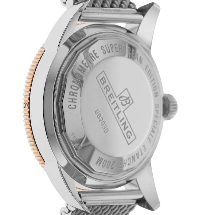 Pre-Owned Breitling Superocean Heritage B20 44mm Stainless Steel and Rose Gold