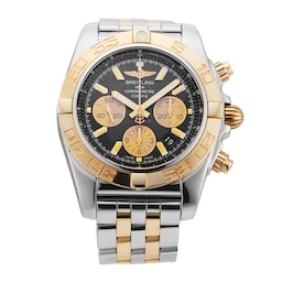 406500752490 - Chronomat 44mm Stainless Steel and Rose Gold