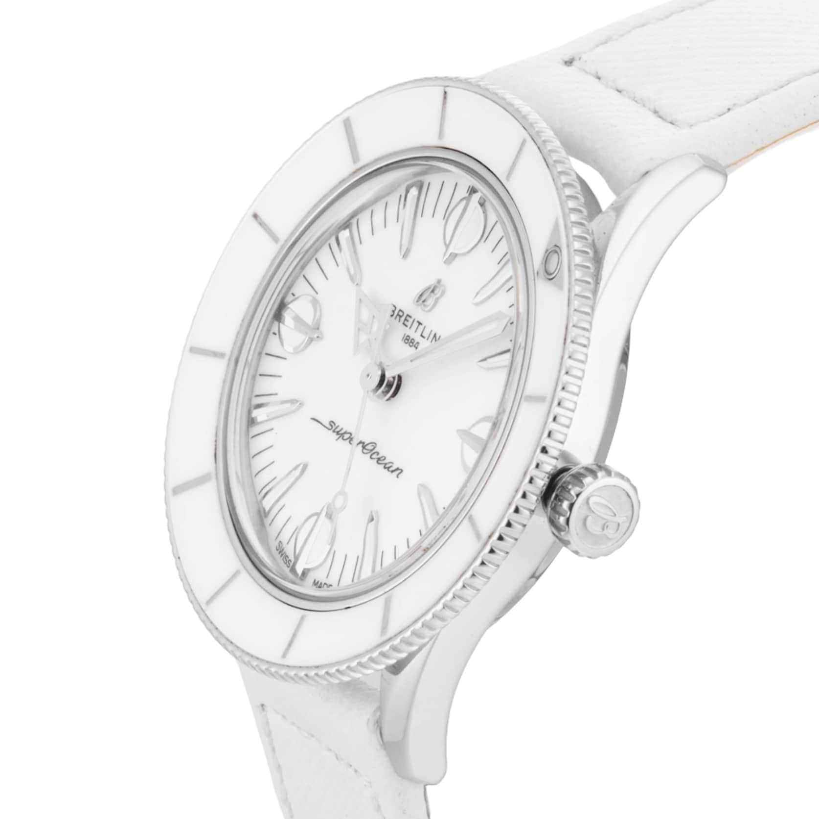 Pre-Owned Breitling Superocean Heritage 57 Pastel Paradise 38MM Stainless Steel