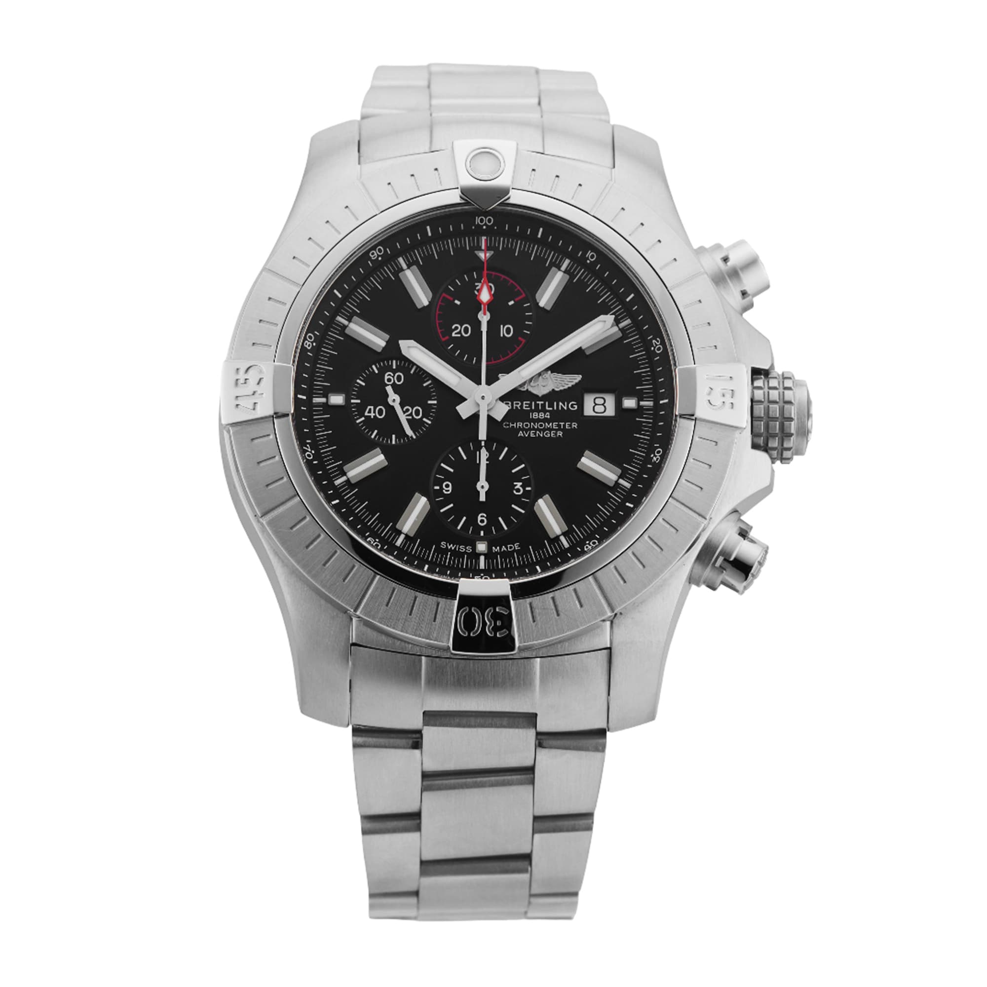 Super Avenger Chronograph 48MM Stainless Steel