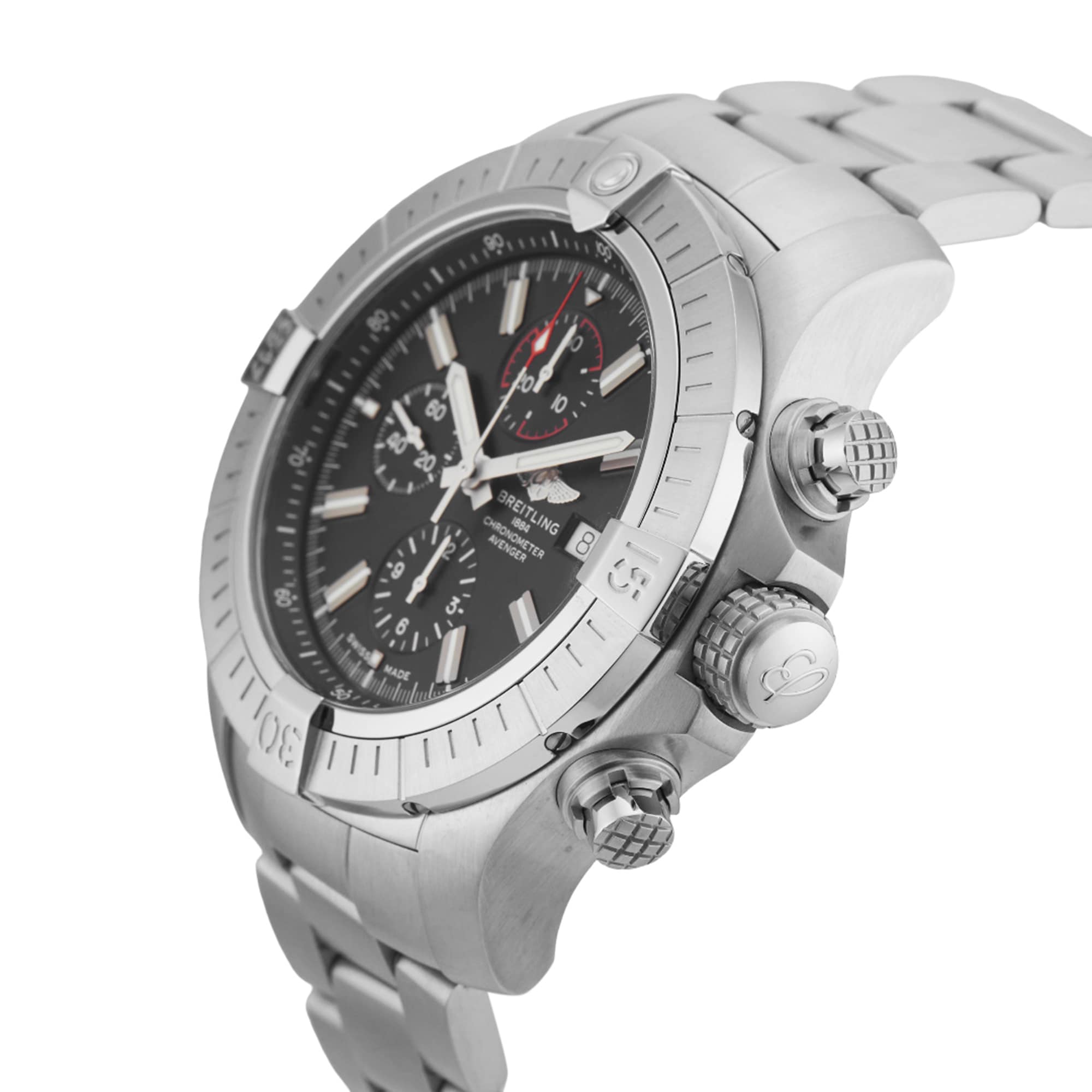 Pre-Owned Breitling Super Avenger Chronograph 48MM Stainless Steel
