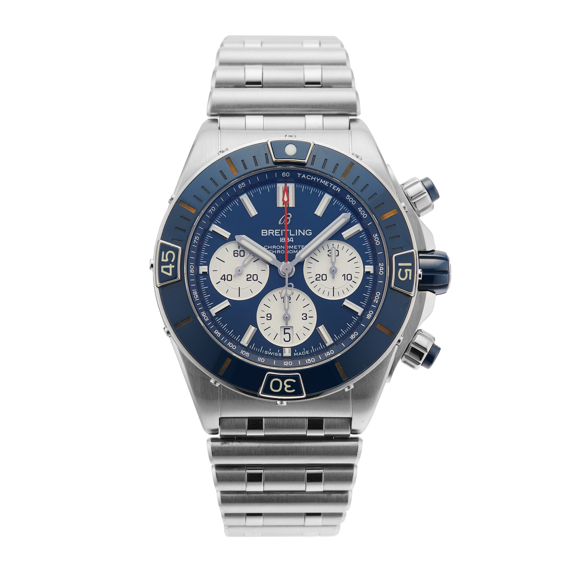 Pre-Owned Breitling Super Chronomat B01 44mm Stainless Steel