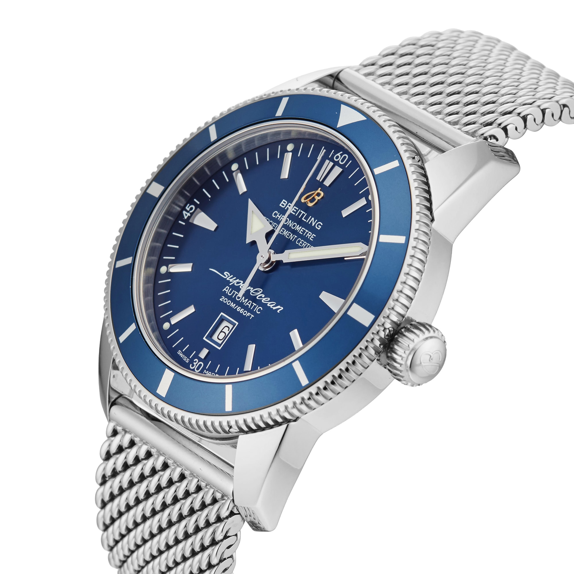 Pre-Owned Breitling Superocean Heritage 46mm Stainless Steel Pre-Owned Breitling Superocean Heritage 46mm Stainless Steel