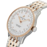 Pre-Owned Breitling Navitimer Automatic 36mm Stainless Steel and Rose Gold