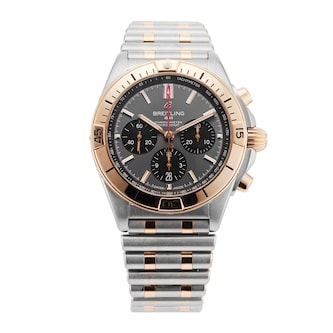 Pre-Owned Breitling Chronomat B01 42 Automatic Stainless Steel and Rose Gold Pre-Owned Breitling Chronomat B01 42 Automatic Stainless Steel and Rose Gold