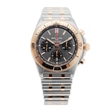 Pre-Owned Breitling Chronomat B01 42 Automatic Stainless Steel and Rose Gold