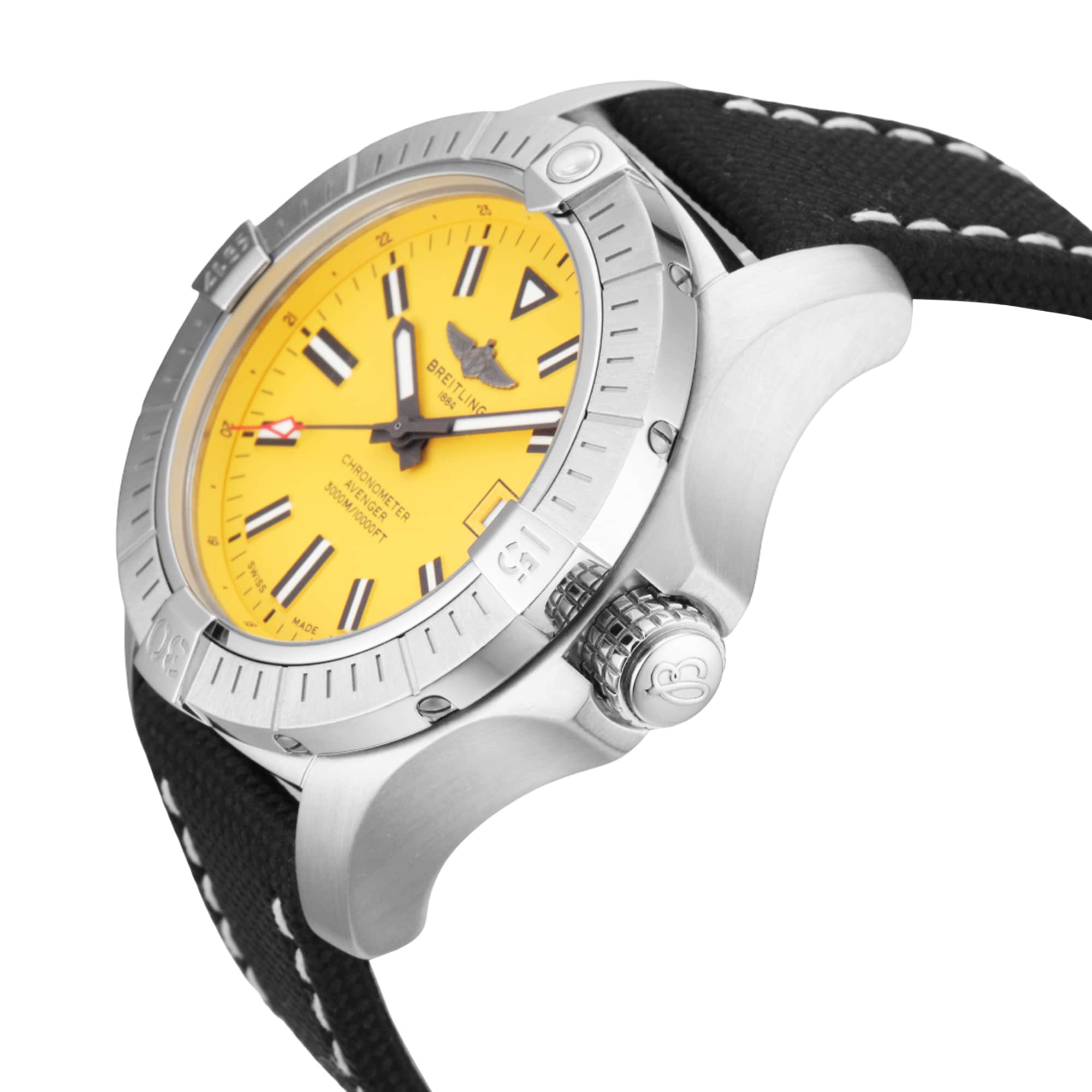 Pre-Owned Breitling Avenger Automatic 45 Seawolf 45mm Stainless Steel Pre-Owned Breitling Avenger Automatic 45 Seawolf 45mm Stainless Steel