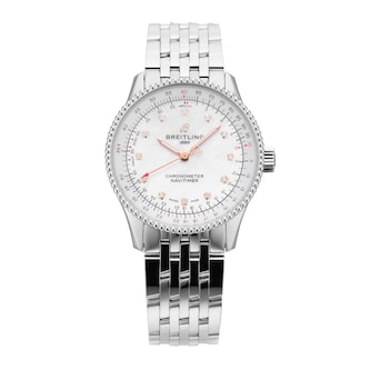 Pre-Owned Breitling Navitimer 35 35mm Stainless Steel Pre-Owned Breitling Navitimer 35 35mm Stainless Steel