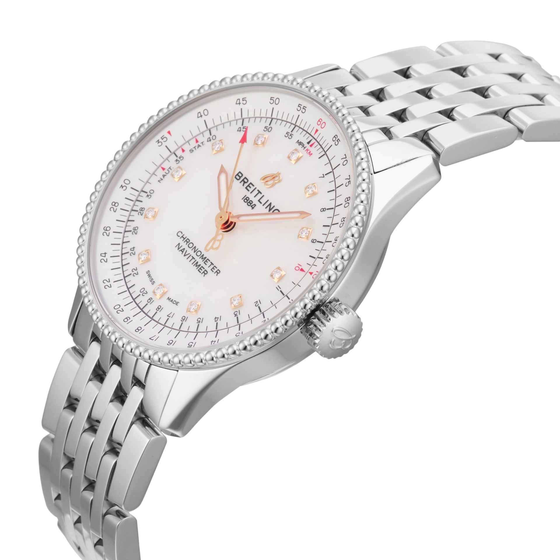 Pre-Owned Breitling Navitimer 35 35mm Stainless Steel