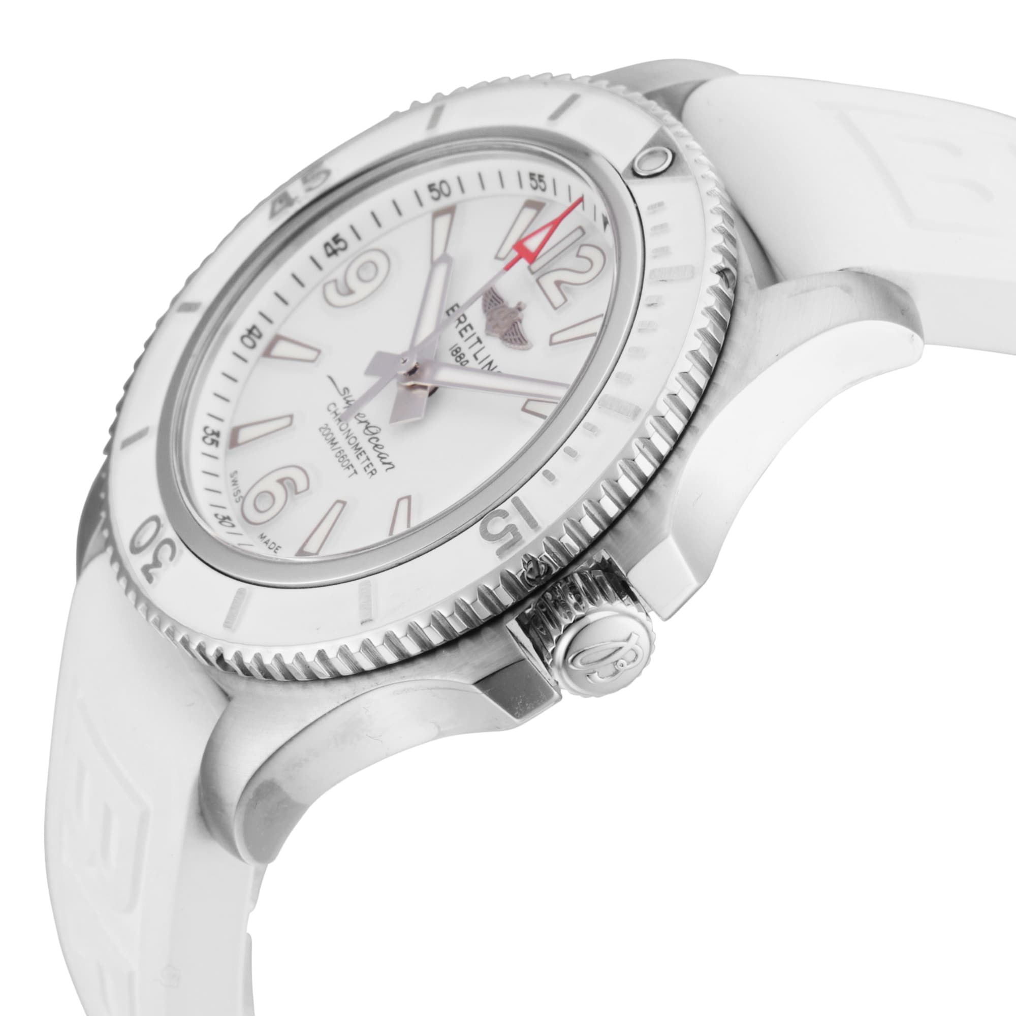 Pre-Owned Breitling Superocean Automatic 36MM Stainless Steel Pre-Owned Breitling Superocean Automatic 36MM Stainless Steel