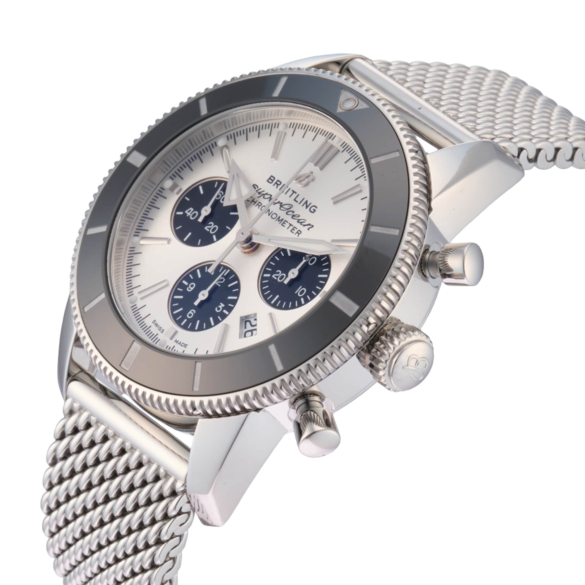 Pre-Owned Breitling Superocean Heritage B01 Chronograph 44mm Stainless Steel