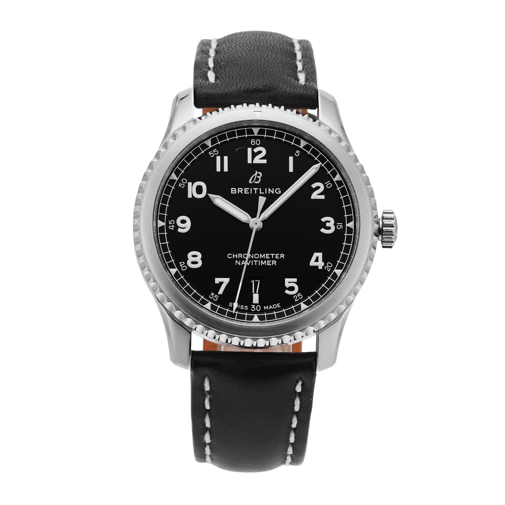 Pre-Owned Breitling Navitimer 41mm Stainless Steel Pre-Owned Breitling Navitimer 41mm Stainless Steel