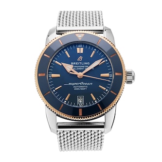 Pre-Owned Breitling Superocean Heritage B20 Automatic 42mm Stainless Steel and Rose Gold
