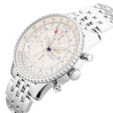 Pre-Owned Breitling Navitimer World Watch 46mm Stainless Steel