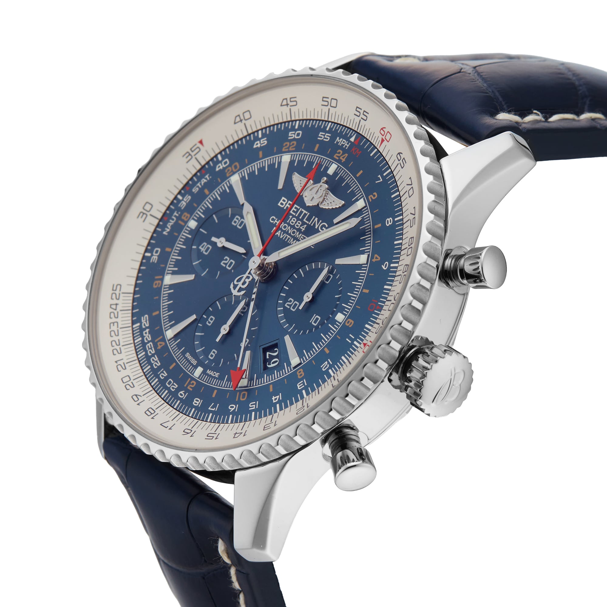 Pre-Owned Breitling Navitimer Limited Edition 48mm Stainless Steel Pre-Owned Breitling Navitimer Limited Edition 48mm Stainless Steel
