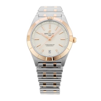 Pre-Owned Breitling Chronomat Automatic 36mm Stainless Steel and Rose Gold Pre-Owned Breitling Chronomat Automatic 36mm Stainless Steel and Rose Gold