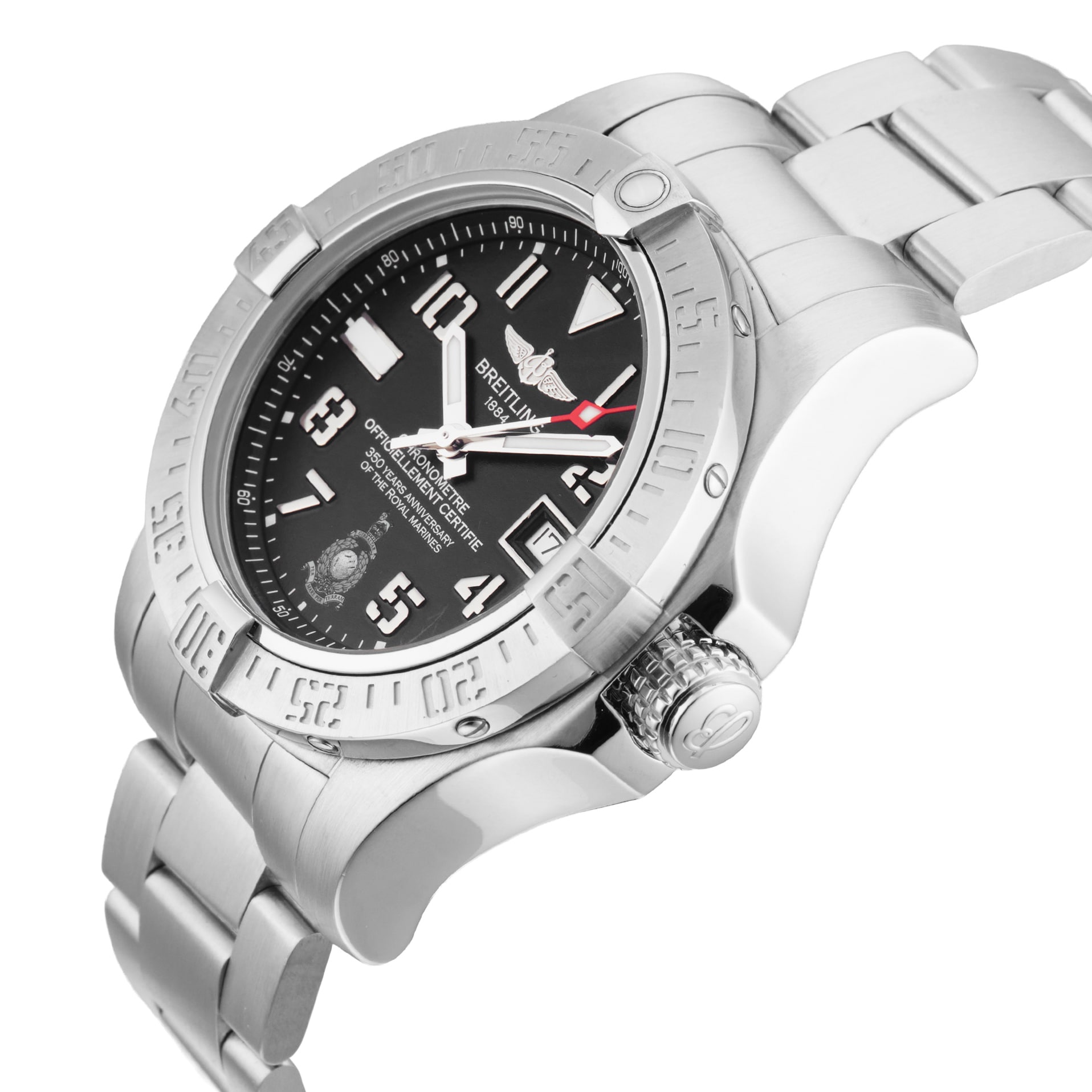 Pre-Owned Breitling Avenger Seawolf II Limited Edition 58/250 45mm Stainless Steel Pre-Owned Breitling Avenger Seawolf II Limited Edition 58/250 45mm Stainless Steel