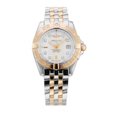 Pre-Owned Breitling Galactic 32mm Stainless Steel and Rose Gold