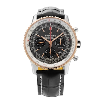 Pre-Owned Breitling Navitimer B01 43 Chronograph 43mm Stainless Steel and Rose Gold