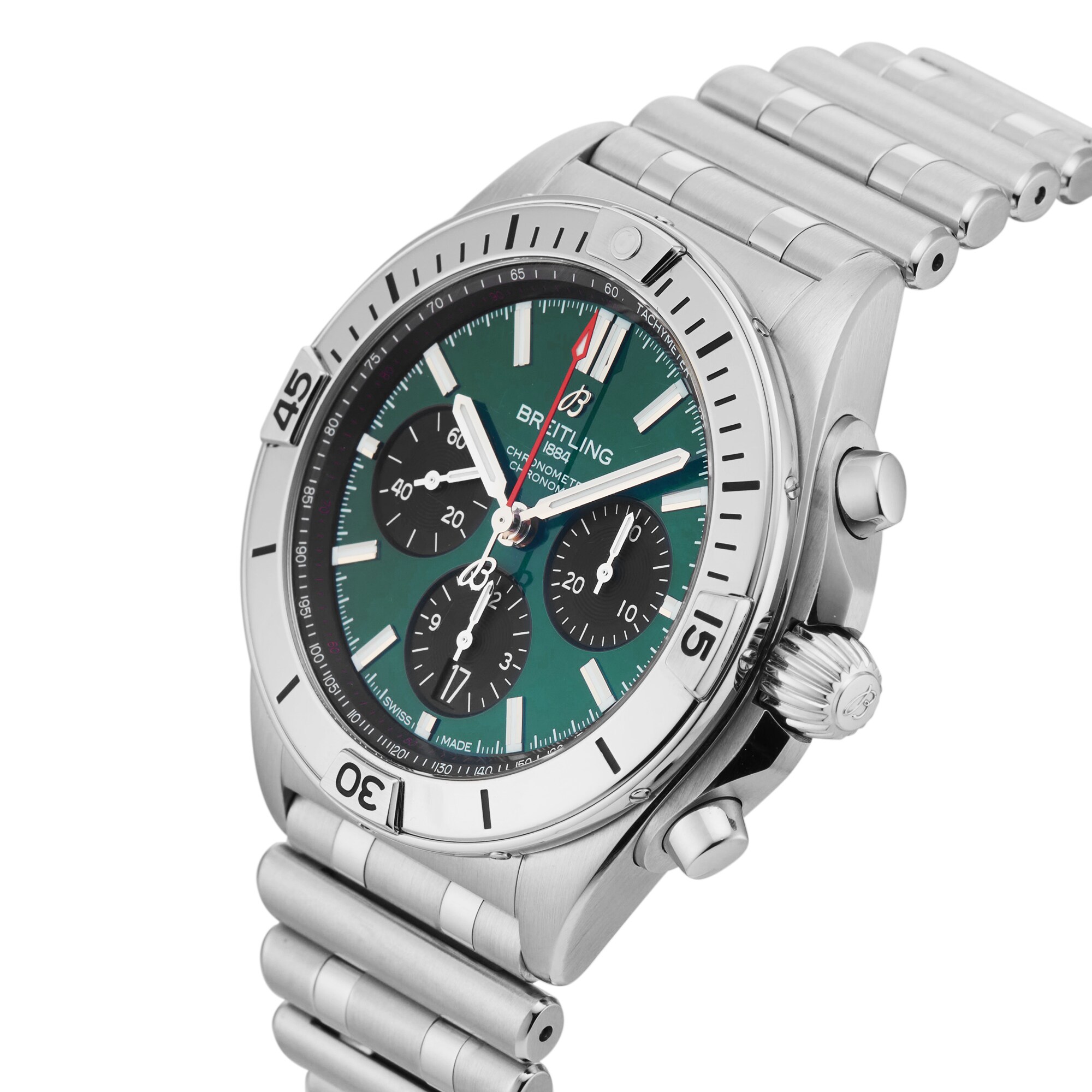 Pre-Owned Breitling Chronomat B0I 42 Bentley 42mm Stainless Steel