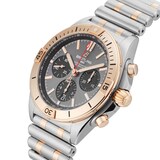 Pre-Owned Breitling Chronomat B01 42 Automatic Stainless Steel and Rose Gold