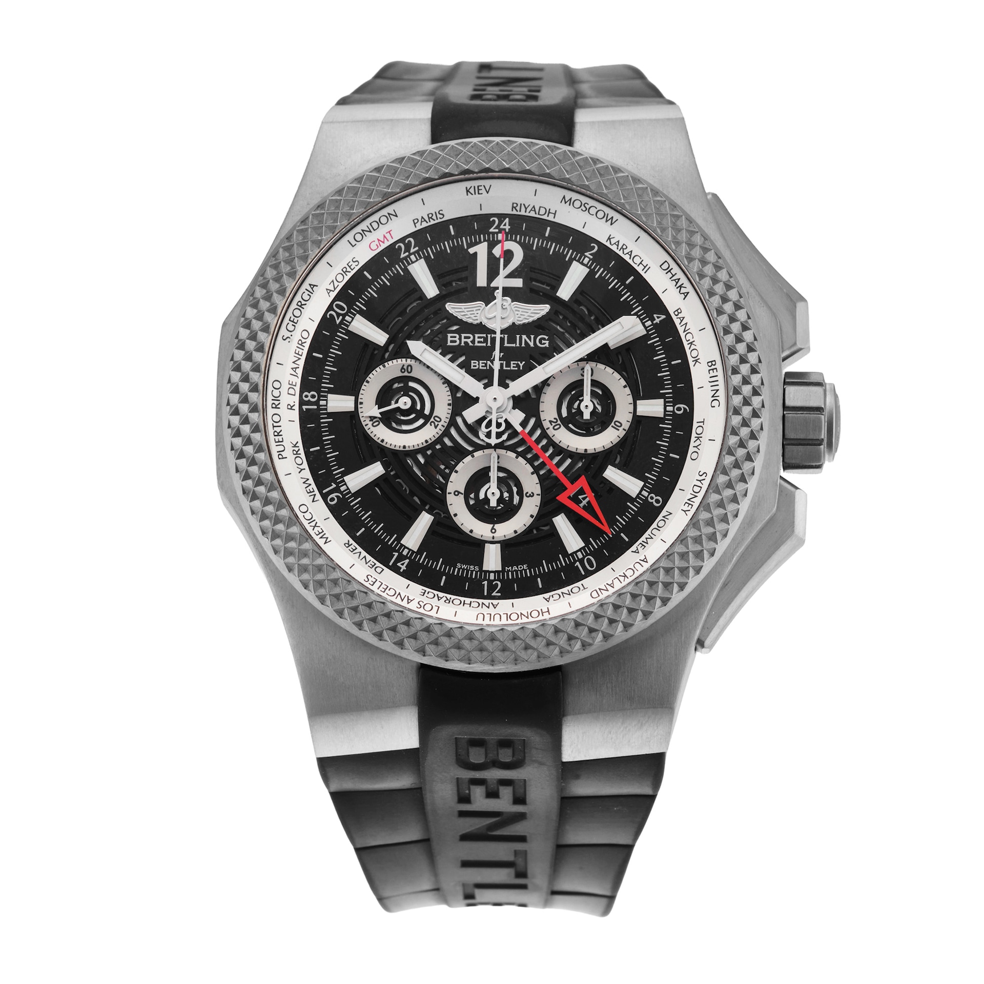 Pre-Owned Breitling Bentley GMT Light Body B04 49mm Titanium