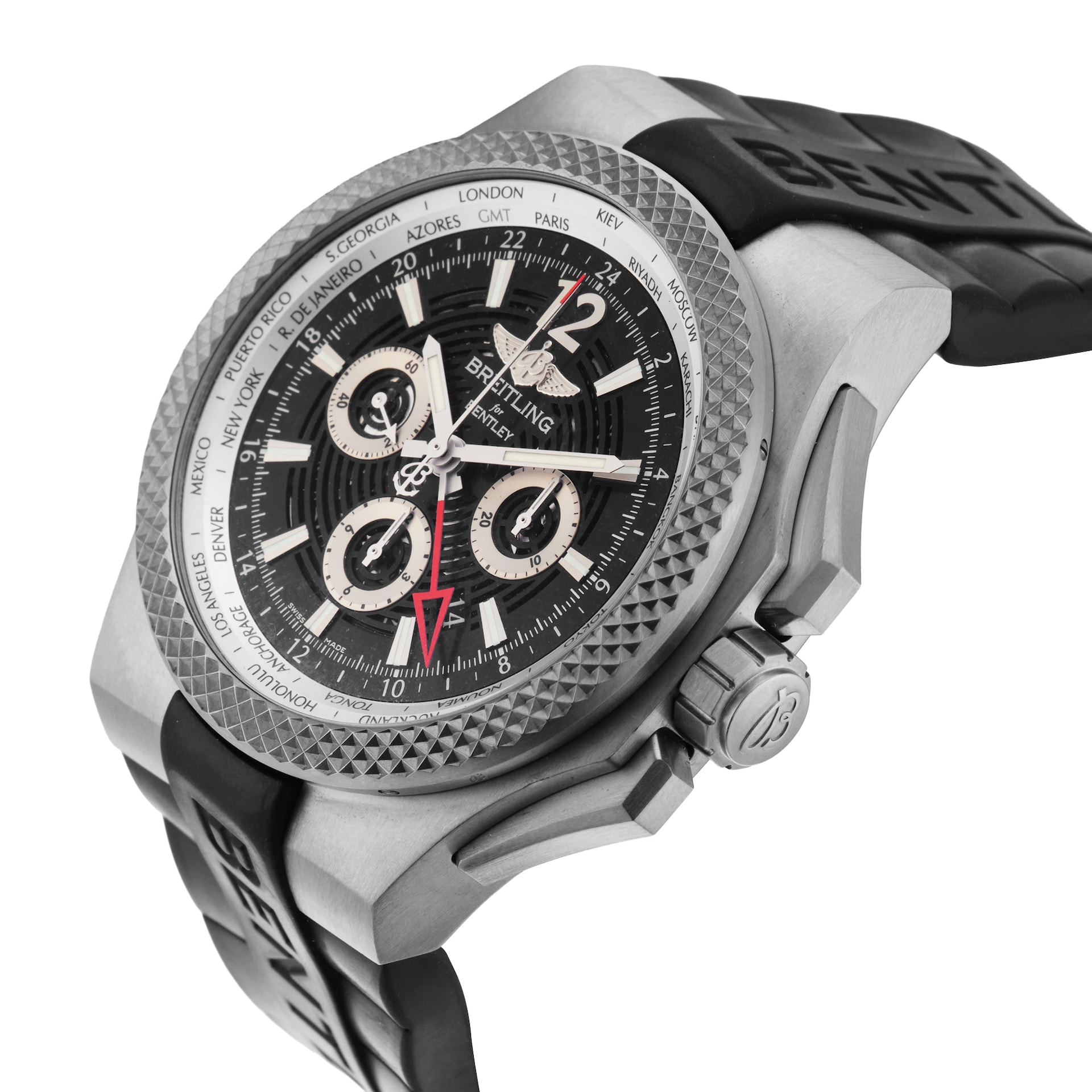 Pre-Owned Breitling Bentley GMT Light Body B04 49mm Titanium