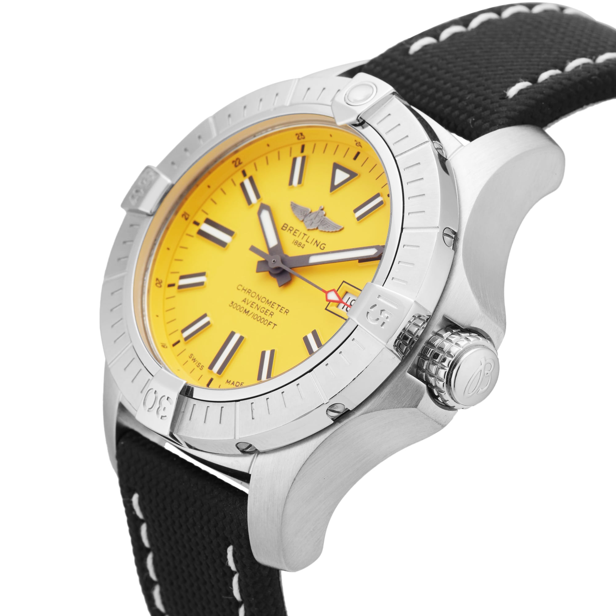 Pre-Owned Breitling Avenger Automatic 45 Seawolf 45mm Stainless Steel Pre-Owned Breitling Avenger Automatic 45 Seawolf 45mm Stainless Steel